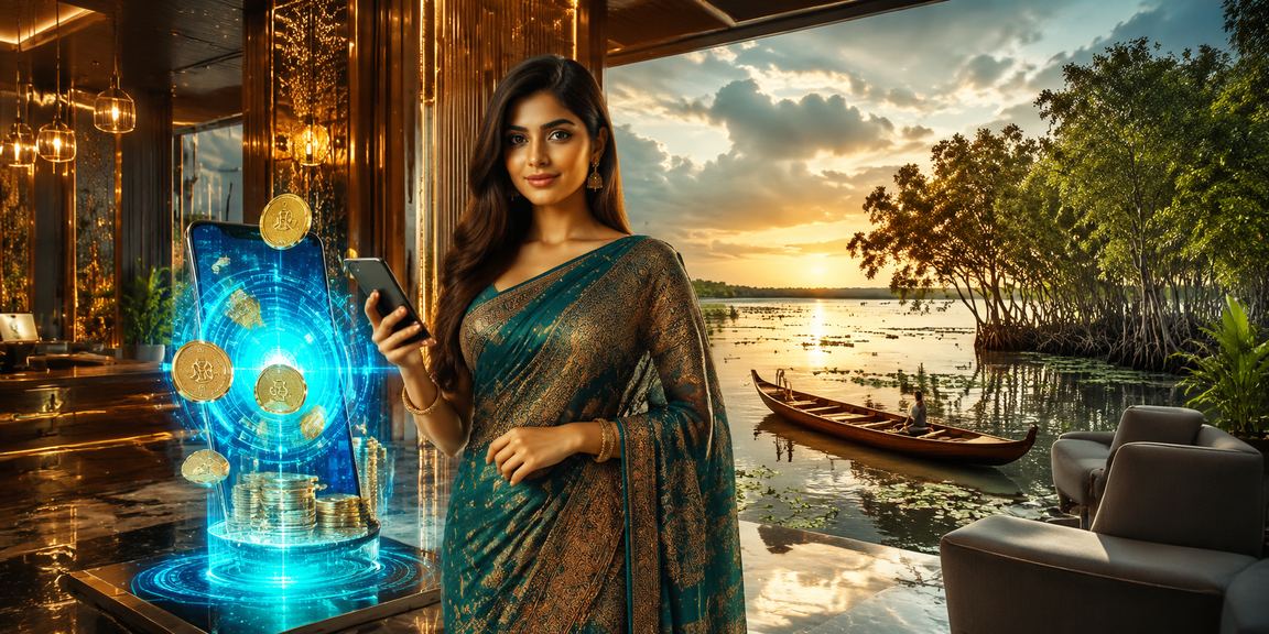 সুন্দরবনের প্রাকৃতিক পরিবেশে বেটিং মডেল ছবি